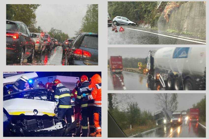 trafic accidente ploaie trafic accidente ploaie