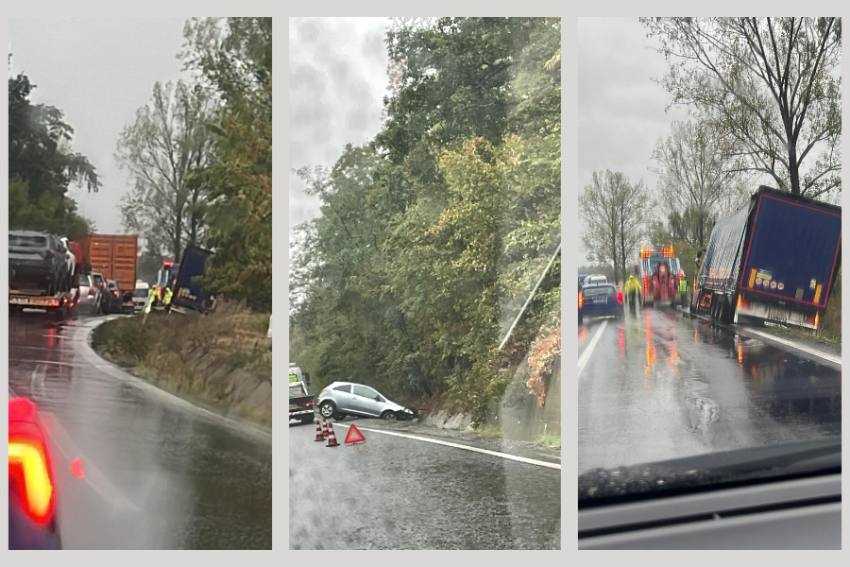 trafic accidente ploaie