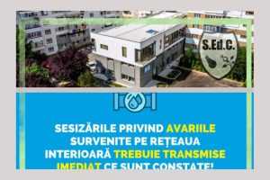 SEdC Mioveni: UNDE și CÂND anunțăm o AVARIE 1 SEdC Mioveni