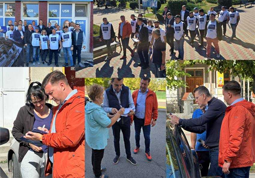 incepe camapnia de strangere de semnaturi la usr la costesti 1 Sursă foto: USR Argeș.