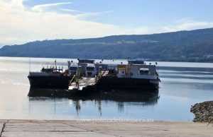 1726559128296 19632 S4 - S-a reluat traversarea Dunării cu feribotul la Vama Bechet