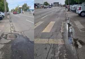 Lucrări de frezare și asfaltare pe Bulevardul Nicolae Bălcescu 16 Sursă foto: FB Primaria Municipiului Pitesti