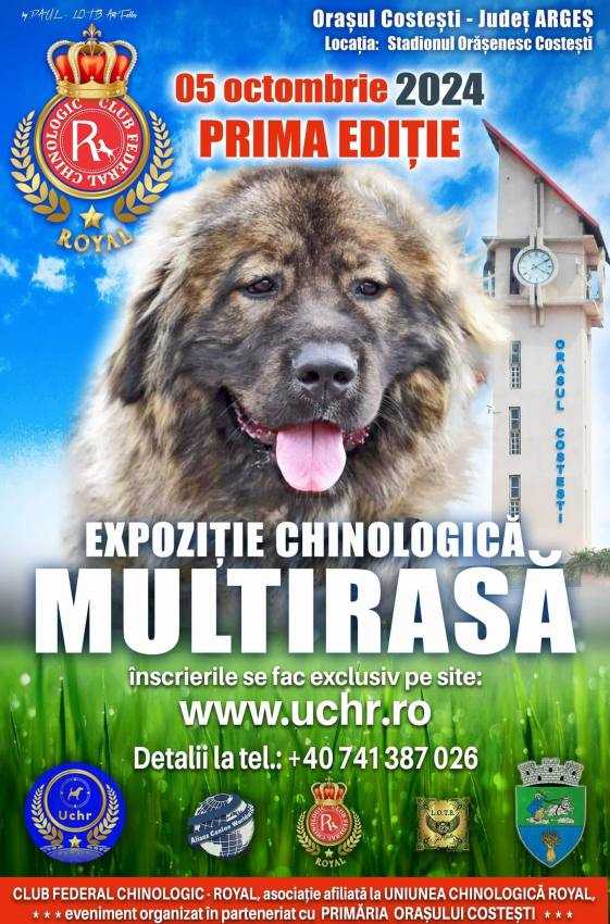 Expoziție chinologică multirasă la Costești 1 Expoziție chinologică