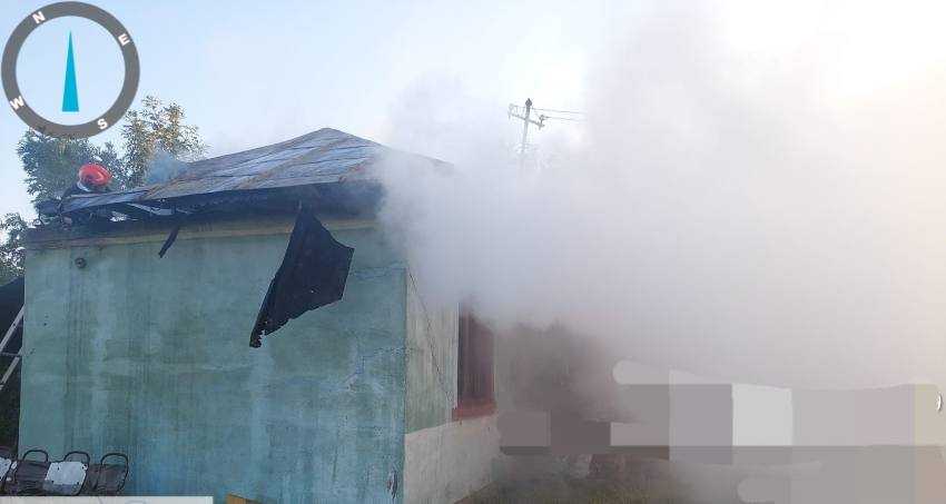 incendiu casa arges