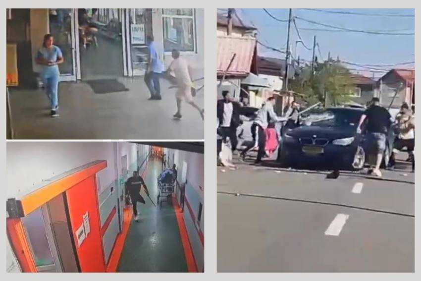 (Video) Persoane reținute după bătaia din stradă din Pantelimon! Scandalul a continuat și la spital! 1 scandal Pantelimon