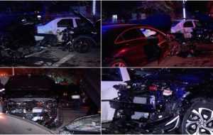 bhMW8W0Leug 3L - O tânără de 16 ani a făcut prăpăd pe o stradă din Capitală, în timp ce fugea de polițiști