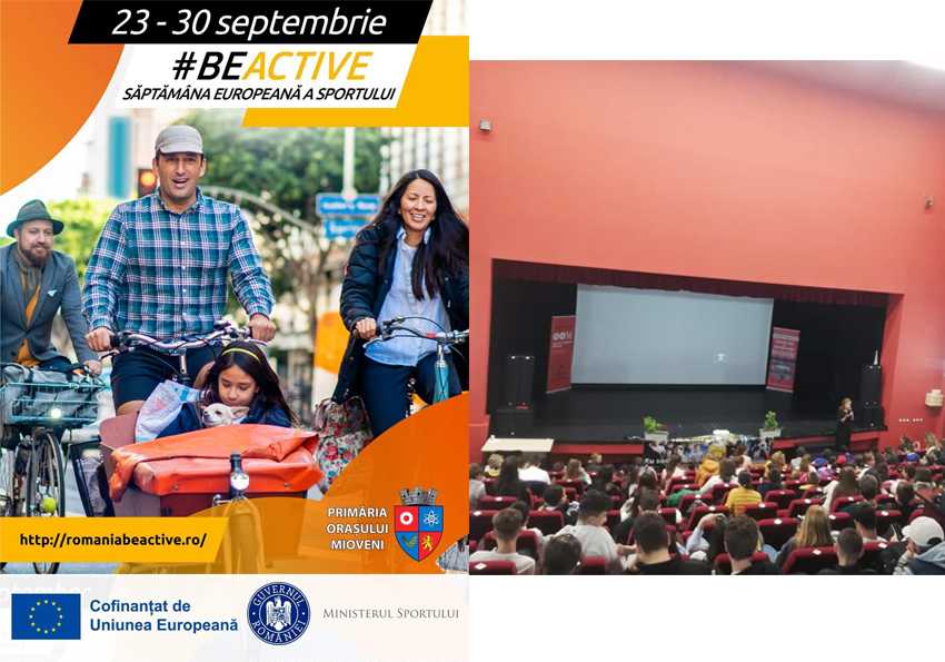 saptamana europeana a sportului beactive Sursă foto: FB Primăria Orașului mioveni