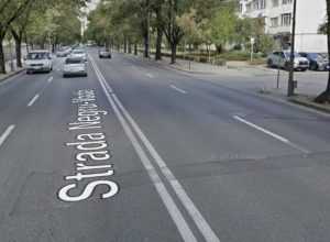 Lucrări de asfaltare pe strada Negru Vodă, din Pitești 1 Sursă foto: FB Primăria Municipiului Pitești.