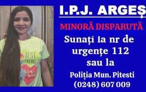 77934ce6 e7a2 4e34 b7ce 03f884c0842e - Minora de 13 ani, dispărută în Pitești, a fost găsită