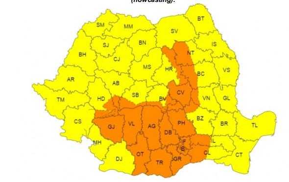 Vremea se răcește brusc în România. Vor fi diferențe de temperatură de până la 18 grade de la o zi la alta 2 vreme rea cod frig anm