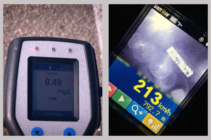 acțiuni politisti pe A1