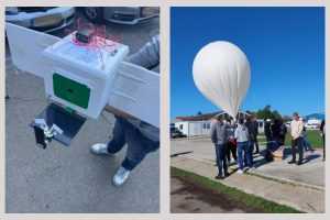 Elevii de la Colegiul ”Nenițescu” au lansat un balon în stratosferă 8 elevii balon stratosfera