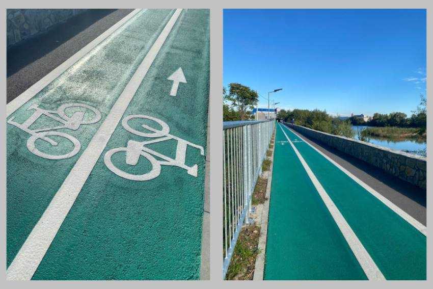 pista biciclete promenada Argeșului