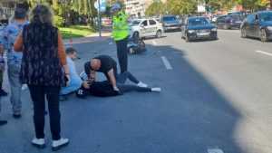 accident motociclista Pitesti