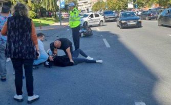 accident motociclista Pitesti