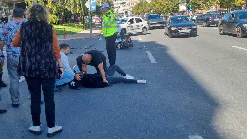 accident motociclista Pitesti accident motociclista Pitesti