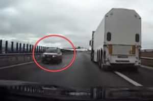 cats 1 - Șofer de 85 de ani, surprins conducând pe contrasens pe autostradă