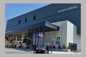 Jandarmii argeșeni asigură măsuri de ordine publică la meciul internațional de baschet la Pitești Arena 1 jandarmi sala pitesti meci
