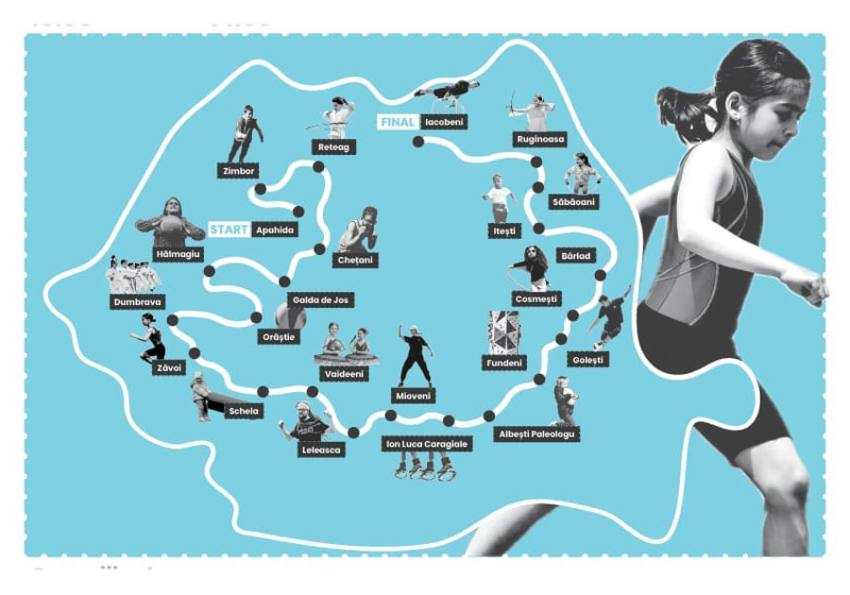 deschidere caravana bucuroia miscarii 1 Sursă foto: FB primăria Orașului Mioveni.