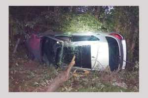 Untitled Project 1 - (Video) Acum în Argeș! Autoturism răsturnat!