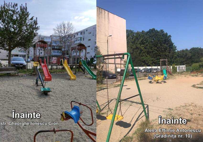 Noi locuri de joacă modernizate, în Pitești! 1 Sursă foto: Primăria MUnicipiului Pitesdti