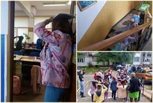 page 1 - Elevii a două școli din Pitești, pregătiți pentru situații de urgență