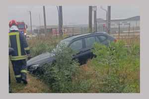 (Video) Impact între două autoturisme la Albota 26 accident masina autoturism Albota Argeș