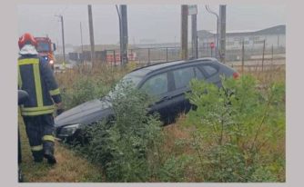 accident masina autoturism Albota Argeș