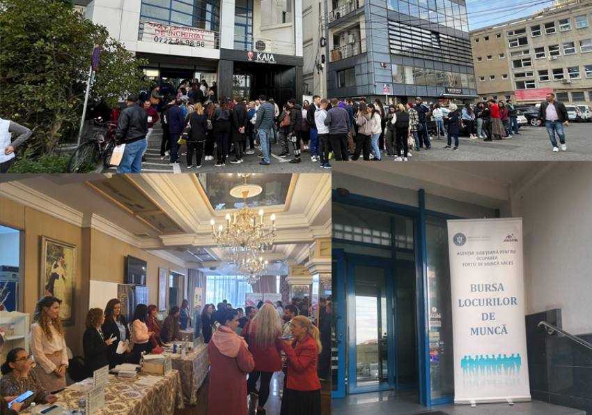bursa locurilor de munca arges Sursă foto: FB AJOFM Arges