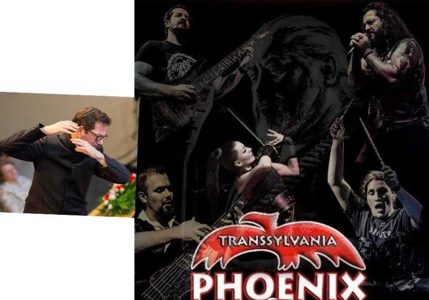 Afis tiberiu si Phoenix Sursă foto: Filarmonica Pitești.