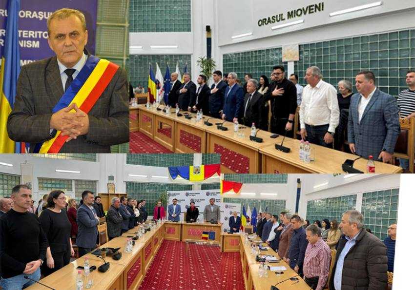 deschidere ultima sedinta 1 Sursă foto: FB Primăria Orașului Mioveni.