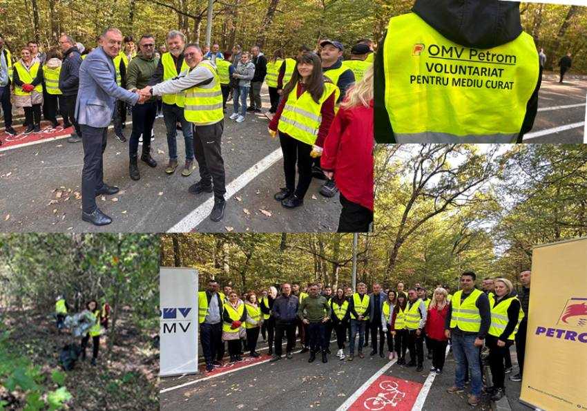 voluntar omw petrom padurwa trivakle Sursă foto: FB Cristian Gentea.