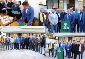Forța Dreptei Argeș a depus listele de candidați pentru alegerile parlamentare 15 Sursă foto: FB Forța Dreptei Argeș.