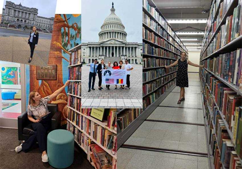oana deschidere bibliotecar topoloveni bun Sursă foto: administrația din Topoloveni.