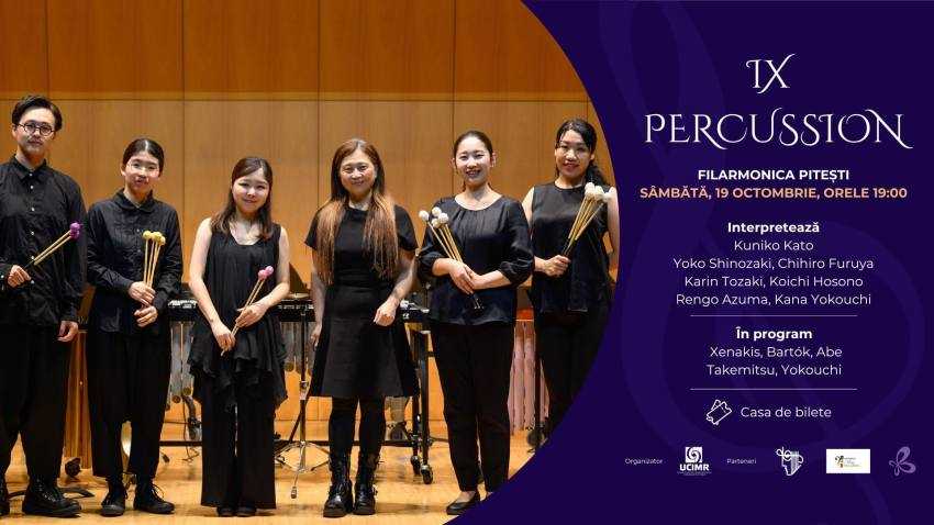 Percussion Group la Filarmonica Pitești Percussion Group la Filarmonica Pitești