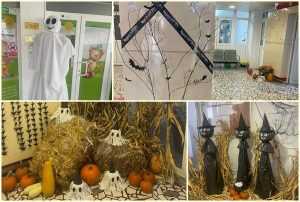 page 1 - (VIDEO) Spitalul de Pediatrie Pitești decorat pentru prima dată de Halloween