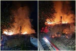 page - (VIDEO) Casa unei familii din Valea Iașului, mistuită de flăcări în apropierea sezonului rece
