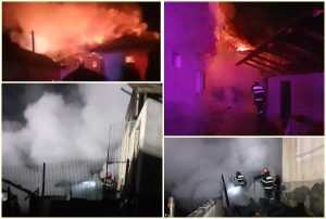 page 5 - (VIDEO) Incendiu puternic într-o gospodărie din Boțești! O femeie a ajuns la spital