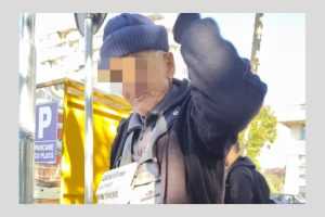 barbat amendat de politisti