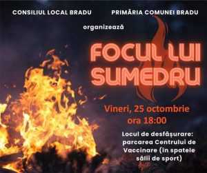 Locuitorii din Bradu sunt invitați la sărbătoarea „Focul lui Sumedru" 13 Focul lui Sumedru Bradu