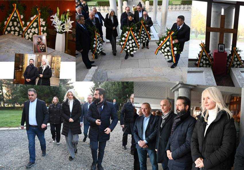 alina gorghiu omagiu regi 1 Sursă foto: PNL Argeș.