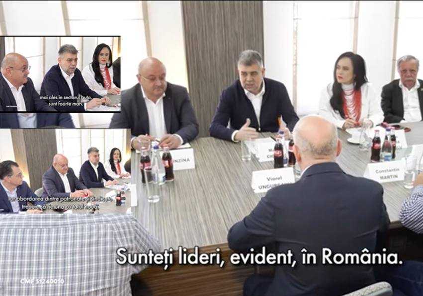 Screenshot FB Marcel Ciolacu