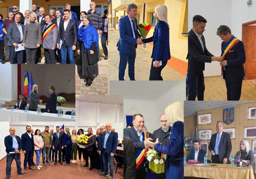 primari pnl arges cu alina gorghiu Sursă foto: PNL Arges