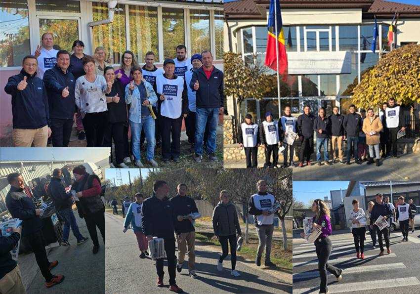 usr in campanie 1 Sursă foto: USR Argeș.