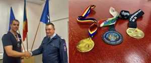 ISU Argeș: „El este campionul nostru!” 1 pompier campion isu arges