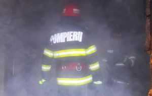 Incendiu de vegetație izbucnit pe o stradă din Pitești 1 pompieri incendiu
