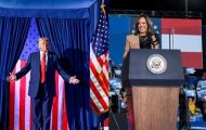 Sursă foto: FB Kamala Harris și FB Donald Trump.