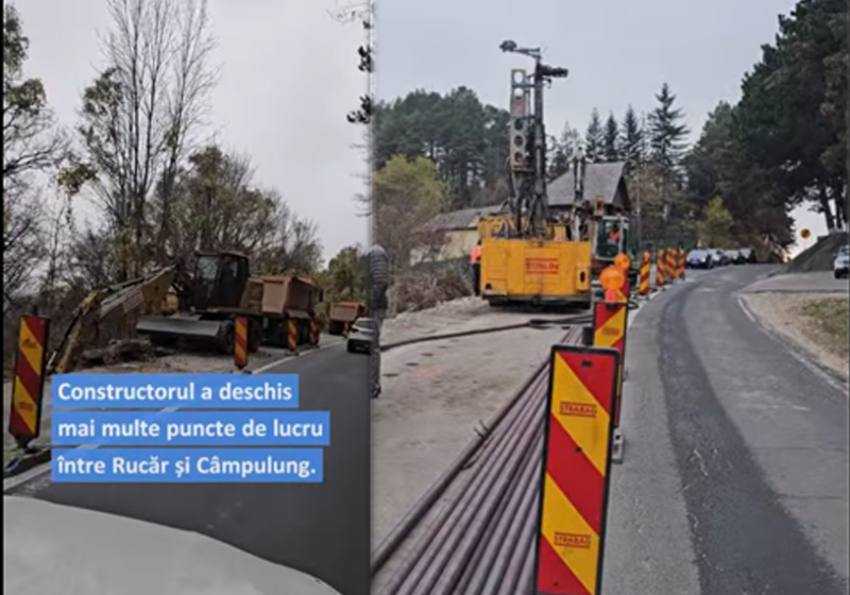 deschidere lucrari dn73 deschidere 1 Sursă foto: screenshot FB DRDP Brasov