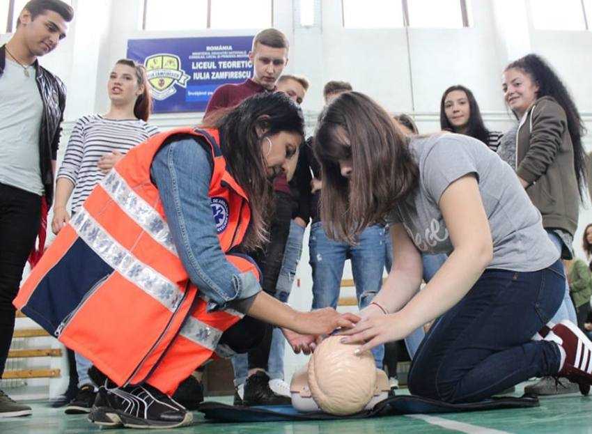 prim ajutor mioveni Sursă foto: FB Primăria Orașului Mioveni.