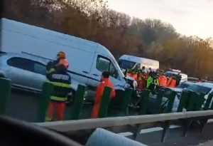 557a89d8 42b9 4741 a753 fcb3e5ad268c - (VIDEO) Accident în lanț pe autostrada A3! Implicate 12 mașini și 26 de persoane